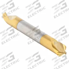 KEO Center Drill: Plain Type, #0, 82°, 1 1/4 in Overall Lg, TiN Coated High Speed Steel (MPN 906-000-041). Key specifications — Brand: KEO; End Type: Double End.