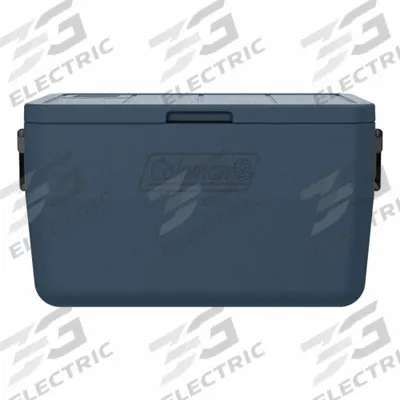 COLEMAN Cooler: Blue, 76 Cans, 48 qt Cooler Capacity - Standard Chest Coolers