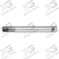OSG Corner Radius End Mill: Carbide, WXS Coated, 4 Flute, 3/8" Mill Dia, 0.15" LOC, 3/32" Rad (MPN 44700511)