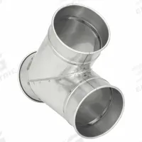6"dia 13 1/2"L 60° SS Wye Branch: Stainless Steel, For 6 in Duct Dia, 13 1/2 in Overall Lg (MPN 8040200750). Key specifications — Brand: NORDFAB.