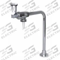 WATERSAVER FAUCET COMPANY Laboratory Faucet: Faucet, Single-Post, 1 Handles, Lever, Serrated Nozzle (MPN L7833SC). Key specifications — Brand: WATERSAVER FAUCET COMPANY; Color/Finish: Chrome; Inlet Connection Type: IPS; Product Type: Faucet.