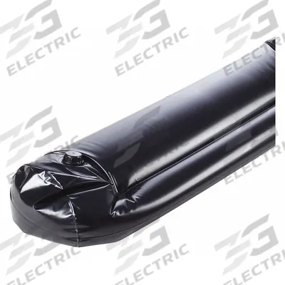 PIG Water Activated Flood Barrier: Fresh Water/Saltwater, 1/32 in Overall Ht - Water-Activated Flood Barriers