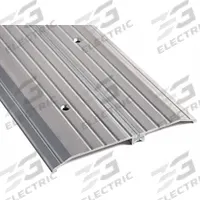 NATIONAL GUARD Door Threshold: Saddle, Aluminum, 6 ft Lg (MPN 8427-72). Key specifications — Brand: NATIONAL GUARD; Transition Type: Fluted.