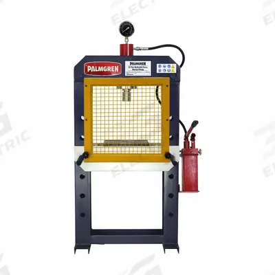 PALMGREN Hydraulic Press: Manual, H-Frame - Manual H-Frame Hydraulic Presses
