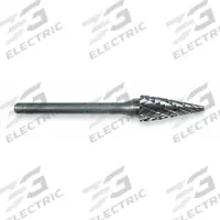 WIDIA Carbide Bur: Pointed-End Cone, SM-5, Double Cut, 1/2" x 7/8" Head, 1/4" Shank (MPN M41494). Key specifications — Trade Number: SM-5; Brand: WIDIA METAL REMOVAL.