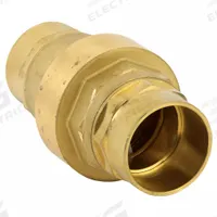 BONOMI Valve: Swing, Inline Valve Body, 2 in Pipe Size, Sweat x Sweat, Brass, Female, Sweat, Sweat (MPN 100712LF-2"). Key specifications — Brand: BONOMI.