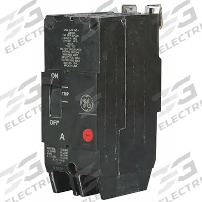 GE Molded Case Circuit Breaker: 15 A Amps, 18kA at 277/480V AC, Fixed, Lug - TEY-Frame GE Molded Case Circuit Breakers