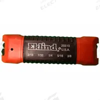 EKLIND Folding Hex Key Set: 1 - 5 Pieces, Fold-Up Hex, Folding, SAE, Std End, Short, 5 Pieces (MPN 25510). Key specifications — attr1205553: Not Tether Capable; attr1205554: EKLIND; attr1205568: Black Oxide; attr1293176: 1 - 5 Pieces.