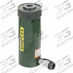 SIMPLEX Hollow Cylinder: 30 ton Nominal Capacity, 6 1/8 in Nominal Stroke Lg, 1.31 in, Single Acting (MPN RC306A). Key specifications — attr1099385: 1.31 in.