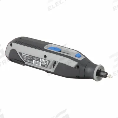 DREMEL Rotary Tool Kit: 25,000 RPM Max. Speed, Variable Speed, 1/8 in Collet Size - Dremel Cordless Rotary Tools