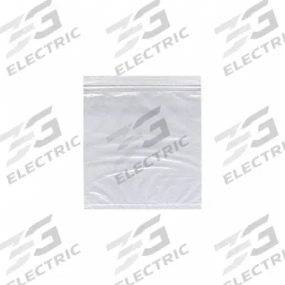 APPROVED VENDOR Reclosable Bag: 6 mil Thick, 8 in Wd, 8 in Lg, Hang Hole Not Included - Single-Zip Reclosable Poly Bags
