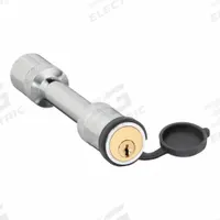 ATV Vise Locking Hitch Pin: Steel, 7 1/4 in Overall Lg, 1 1/2 in Overall Wd, 4 5/8 in Overall Ht (MPN 10065)