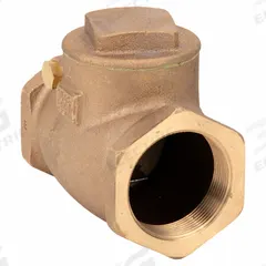 MILWAUKEE VALVE Swing Check Valve: Swing, Inline Valve Body, 2 in Pipe Size, FNPT x FNPT, Bronze (MPN 515 2"). Key specifications — Brand: MILWAUKEE VALVE.