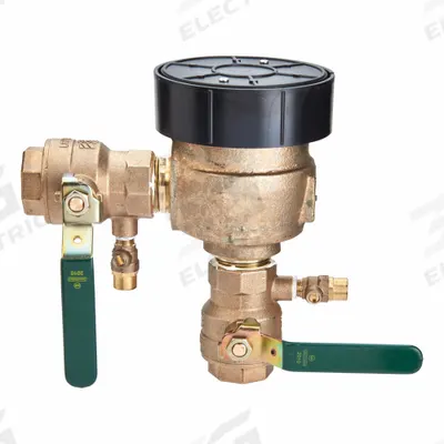 Watts Vacuum Breaker: 1 1/4 LF800M4-FR, FIP x FIP, For Water Media, 33°F – 140°F - Lead-Free Pressure Vacuum Breakers