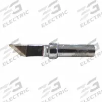 WELLER Soldering Tip: ET Series, Knife, 4.57 mm W, 15.9 mm Lg (MPN ETKN). Key specifications — Compatible Handpiece Manufacturer Model Number: WEP 70; Manufacturer Part Number: ETKN; Brand: WELLER.