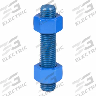 USA FASTENER Fully Threaded Stud: 7/8"-9 Thread Size, Steel, Grade B7, PTFE Coated, 5 in Lg - PTFE-Coated Fully-Threaded Rods & Studs