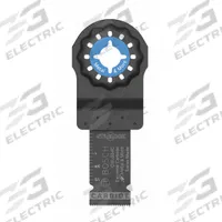 BOSCH Oscillating Tool Blade: 3/4 in Blade Wd, 4 in Overall Lg, Plunge Cutting, Carbide, 1 Pieces (MPN OSL034C). Key specifications — attr1097473: Wood; attr1097476: BOSCH; attr1097456: Plunge Cutting.