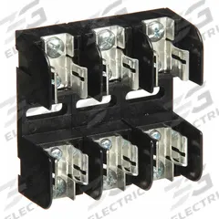 MERSEN Fuse Block: Open Block Design, 3 Pole, 250 V AC, Screw, Non-Indicating (MPN 20313). Key specifications — attr233046: MERSEN.