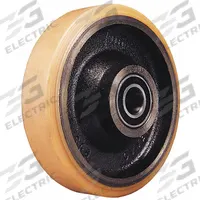 APPROVED VENDOR Caster Wheel: 12 in Wheel Dia., 1 3/4 in Wheel Wd, Polyurethane, Iron, Std, Tan (MPN 300 PT2H). Key specifications — Brand: APPROVED VENDOR; Wheel/Tread Color: Tan.