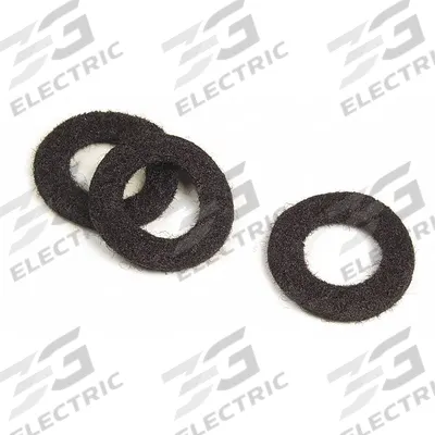 QUICKCABLE Protective Washer Top Post: Top, Battery, Black, Felt, 100 PK (MPN 6622-360-100B) - Fleet and Vehicle Maintenance