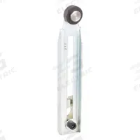 TELEMECANIQUE SENSORS Limit Switch Lever Arm: Roller Lever, Adj, 4 in Arm/Operator Lg - Max (MPN 9007HA4). Key specifications — Brand: TELEMECANIQUE SENSORS; Compatible with Series: 9007C; Roller Position: Outside Offset; Actuator Style: Rotary Lever Roller.