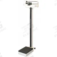 RICE LAKE WEIGHING SYSTEMS Medical Scale: Mechanical, kg/lb, 10 3/4 in Weighing Surface Wd (MPN RL-MPS). Key specifications — Brand: RICE LAKE WEIGHING SYSTEMS; Weighing Units: kg; Includes: Rear Wheels; Readability: 4 oz.