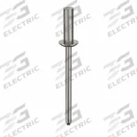Blind Rivet,1 8/15 in L,1/8 in dia,PK500: Inch, 1 17/32 in Overall Lg, 27/64 in Body Lg, 500 PK (MPN U33670.012.0043). Key specifications — Brand: APPROVED VENDOR.