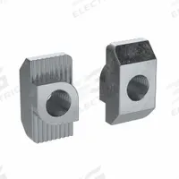 Hammer Nut: M8 Size, For 10 mm Slot Wd, 45 Series, Single Center, Zinc-Plated, Steel, 4 PK (MPN 096H10830). Key specifications — Fastener Type: Hammer Nut; Material: Steel; Finish: Zinc-Plated; T-Slot Fastener Type: Hammer Nut; Threaded Hole Location: Single Center; Compatible Series: Fath 45 Series; System of Measurement: Metric; Brand: FATH INC..