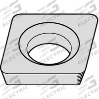 WIDIA Diamond Turning Insert: CDHB12061, CDHBS4T004 (MPN 2830830). Key specifications — attr257732: CDHB12061; attr257733: CDHBS4T004.
