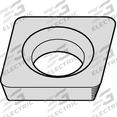 WIDIA Diamond Turning Insert: CDHB12061 - Diamond Indexable Turning Inserts