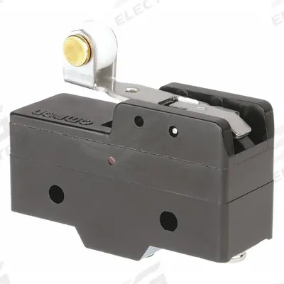 OMRON Snap Action Switch: Hinge Roller Lever Actuator, 1NO/1NC - Roller-Lever Snap-Action Switches
