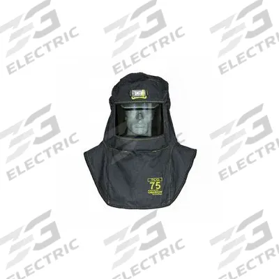 OBERON Arc Flash Hood: 4 PPE CAT, 76 cal/sq cm ATPV, Aramid ( 12.5 oz/sq yd ) - Category 4 Hoods