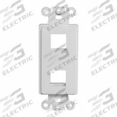 JONARD TOOLS Keystone Mount: Keystone, White, 2 Ports, K-M2/3. Key specifications — Color: White; Brand: JONARD TOOLS.