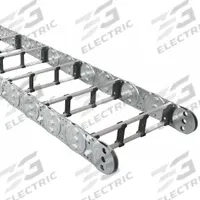 KABELSCHLEPP Cable and Hose Carrier: Open, 3 Channels, 1.81 in Cavity Ht, 10 in Cavity Wd, 12 in (MPN S0950-10.00-RS1-260-2v1). Key specifications — Length: 12 in; Style: Open; Link to Link Pitch: 3.7 in; Carrier Links Material: Steel; Crossbar Opening Design: Opens Inside and Outside; Carrier Design: Open; Accessory Width: 10.8 in; Crossbar Style: Threaded Joint.