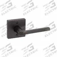 KWIKSET Door Lever Lockset: Dummy Lever Locksets, Bronze, ADA Compliant (MPN 788LSL-SQT-11P). Key specifications — Ligature Resistance: Not Ligature-Resistant; Brand: KWIKSET; Visual Indicator Message: No Message; Lockset Style: Rose; ADA Compliant: Yes; Finish: Satin Bronze-Plated, Blackened, Satin Relieved, Clear Coated : Zinc.