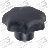 JW WINCO Hand Knobs; Star Knobs: 7 Point, Plastic w/ Steel Thread, M5 Thread, 9.5 mm Thread Lg (MPN 5NX30/K). Key specifications — Brand: JW WINCO.