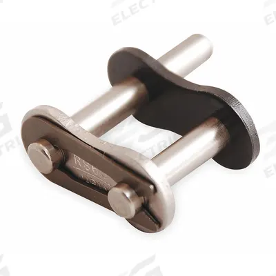 TSUBAKI Attachment Link: For Lube-Free Roller Chains, D-1, 80, Single Strand, 1 in Pitch - Attachment Links for ANSI Standard Chains