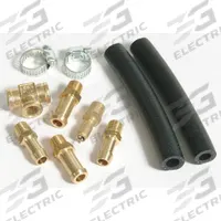 WESTWARD Pressure Adapter: Fuel Injection, 5/16 and 3/8 in Fuel Line Connections, Automotive (MPN 1EKD6). Key specifications — For Use With: 5/16 and 3/8 in Fuel Line Connections; Color: Brass; Includes: Brass Tee; Brand: WESTWARD.