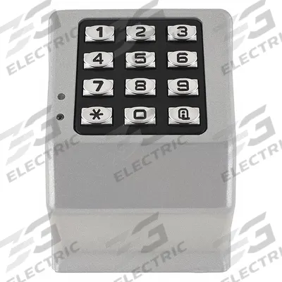 LOCDOWN Keyless Access Control Keypad: 1 7/8 in Dp - Keypads
