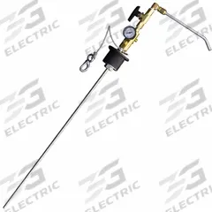 AMERICAN BIOTECH SUPPLY Liquid Dewar Manual Withdrawing Device: 34 in Overall Ht, 8 in Overall Lg (MPN ABS MWD 50). Key specifications — Brand: AMERICAN BIOTECH SUPPLY; Material: Steel; Compatible with Product Type: Tanks.