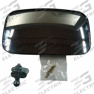 APPROVED VENDOR Forklift Mirror: 16TA29008, 8 in Overall Wd - Replacement Parts for Forklifts