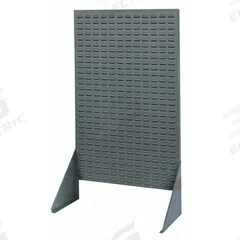 QUANTUM STORAGE SYSTEMS Louvered Floor Rack: 66 in x 36 in x 12 in, 1 Sides, 0 Bins, Gray (MPN QSS-3666H). Key specifications — Bin Style: Hang and Stack; Color: Gray; Finish: Powder Coated; Brand: QUANTUM STORAGE SYSTEMS.