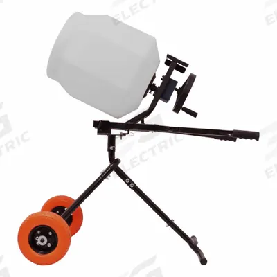 KUSHLAN PRODUCTS Compact Manual Mixer: 1 4/5 cu ft Drum Capacity - Manual Concrete Mixers