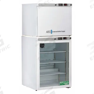 AMERICAN BIOTECH SUPPLY Refrigerator and Freezer: 5.2 cu ft Refrigerator Capacity, 2 Doors - General Purpose Lab Refrigerator-Freezers