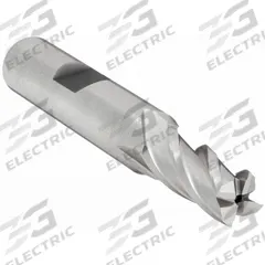 YG-1 Square End Mill: High Speed Steel, 4 Flute, 5/16" Mill Dia, 3/4" LOC, 2-1/2" OAL (MPN 04051)