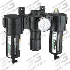 SPEEDAIRE Filter/Regulator/Lubricator: 3/4 in NPT, 142 cfm, 150 psi Max Op Pressure, 5 micron (MPN 7D739). Key specifications — attr109524: SPEEDAIRE.