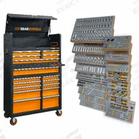 GEARWRENCH Mechanic Tool Set: 873 Total Pcs, Metric/SAE, 1/4 in/3/8 in/1/2 in Socket Drive Size (MPN MEGAMOD873). Key specifications — attr538253: GEARWRENCH; attr548973: Yes; attr548974: Yes; attr548975: Yes; attr548983: (72) Tooth Ratcheting Wrenches.