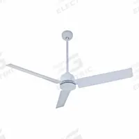 DAYTON Ceiling Fan: 6,426 cfm Airflow, 56 in Blade Dia, 6 Speeds, 120V AC, Single Phase, White (MPN 855H24). Key specifications — Voltage: 120V AC; Light Kit: No; Number of Speeds: 6; Phase: Single; Current: 0.53 A; Brand: DAYTON.