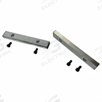 PALMGREN Standard Jaw Plate Kit: Steel, For 5 1/2 in Vise Jaw Wd, Fasteners, Works with 61KD23 (MPN 964849401). Key specifications — attr865132: Fasteners; attr867042: 61KD23; attr867043: 9629755; attr663946: PALMGREN; attr923123: Steel.