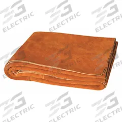 STEINER Welding Blanket: Leather, 6 ft Wd, 6 ft Lg, Orange, 3 oz/sq yd Material Wt (MPN 321-6X6). Key specifications — Manufacturer Part Number: 321-6X6; Brand: STEINER.